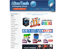Tablet Screenshot of alien-tech.com.ar